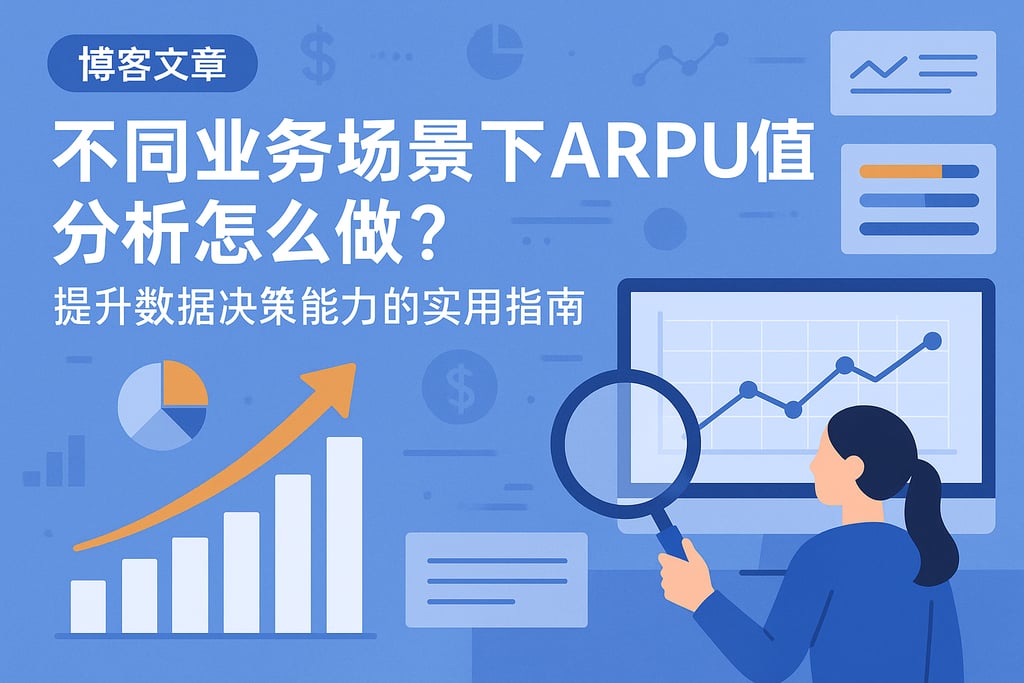 不同业务场景下ARPU值分析怎么做？提升数据决策能力的实用指南