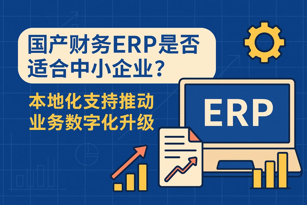 国产财务ERP是否适合中小企业？本地化支持推动业务数字化升级