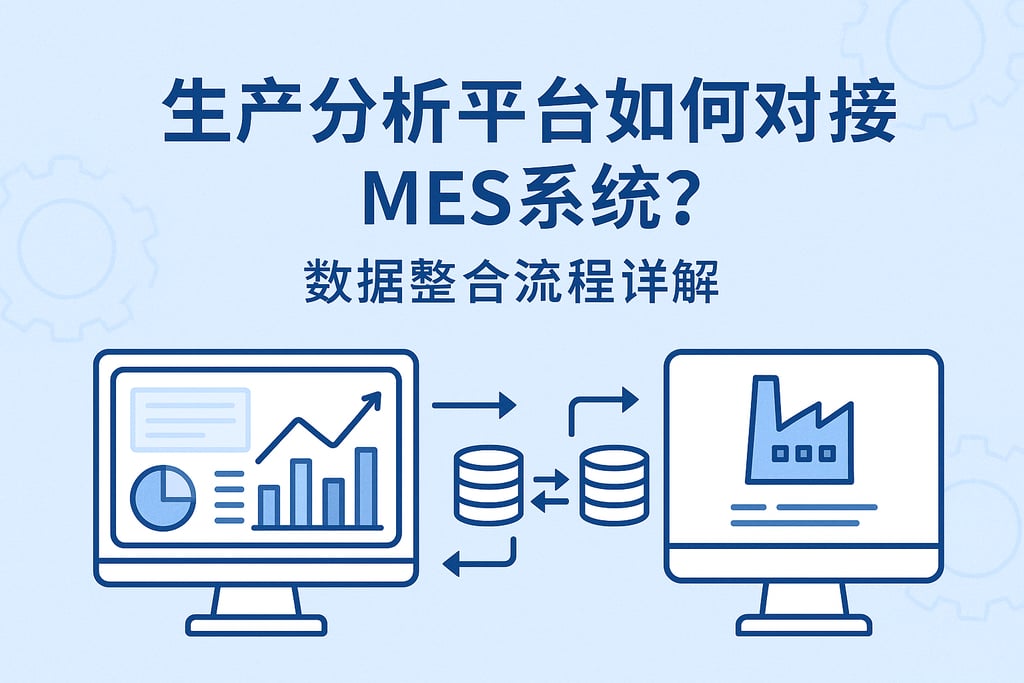 生产分析平台如何对接MES系统？数据整合流程详解