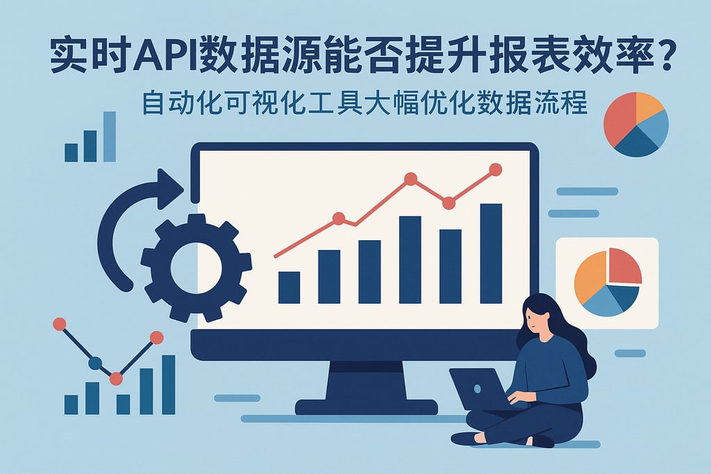实时API数据源能否提升报表效率？自动化可视化工具大幅优化数据流程