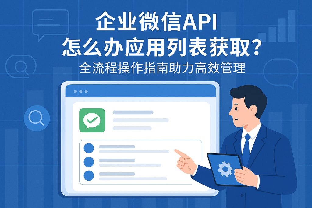 企业微信API怎么办应用列表获取？全流程操作指南助力高效管理