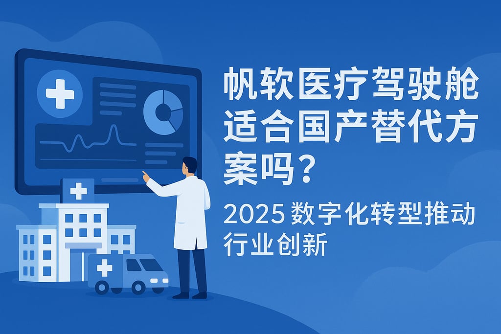 帆软医疗驾驶舱适合国产替代方案吗？2025数字化转型推动行业创新