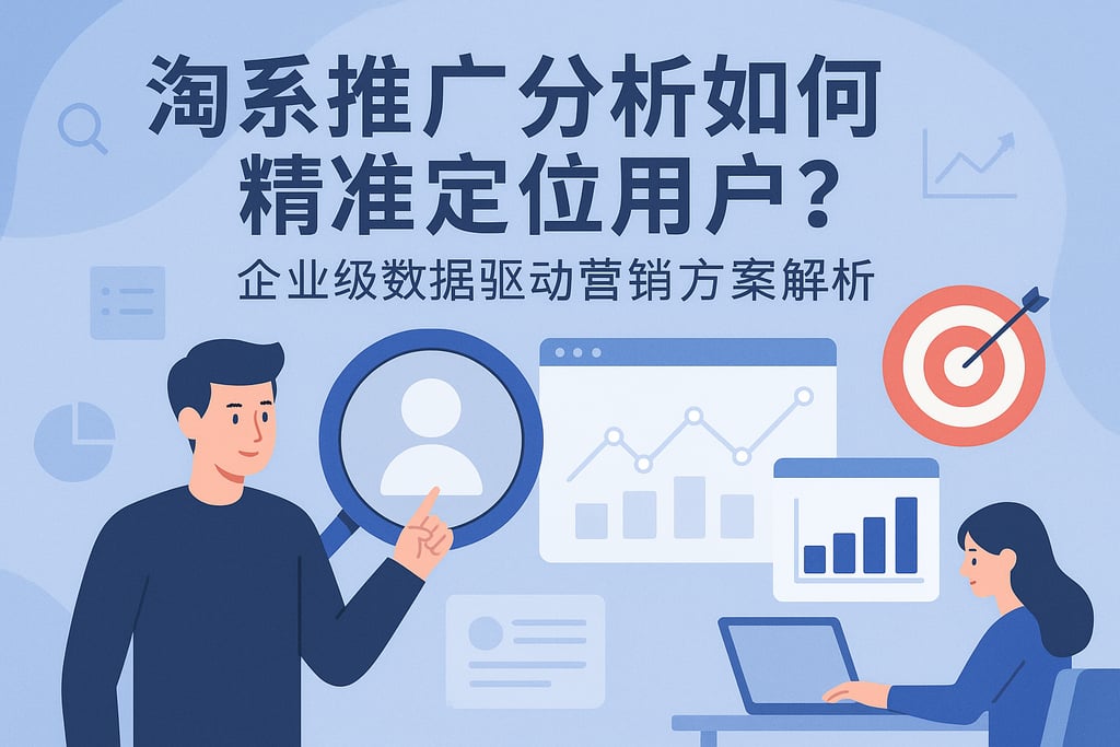 淘系推广分析如何精准定位用户？企业级数据驱动营销方案解析