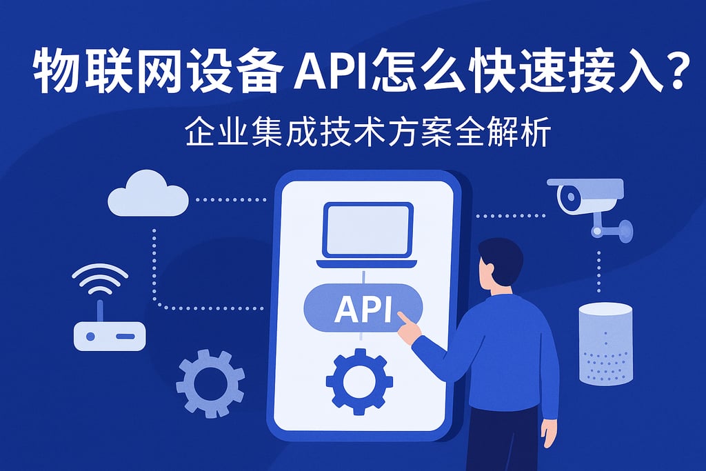 物联网设备API怎么快速接入？企业集成技术方案全解析