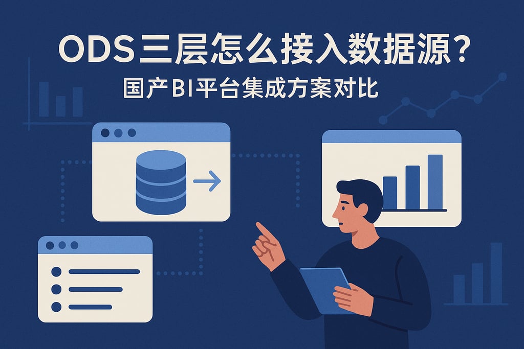 ods三层怎么接入数据源？国产BI平台集成方案对比