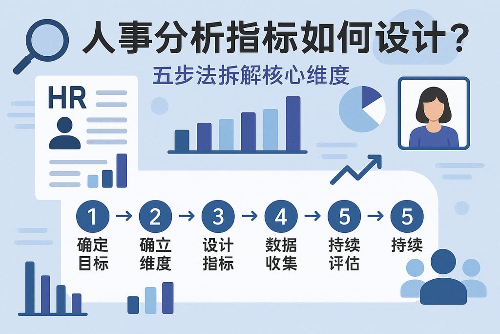 人事分析指标如何设计？五步法拆解核心维度