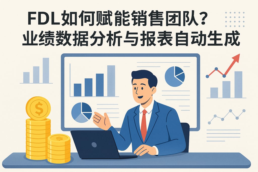 FDL如何赋能销售团队？业绩数据分析与报表自动生成