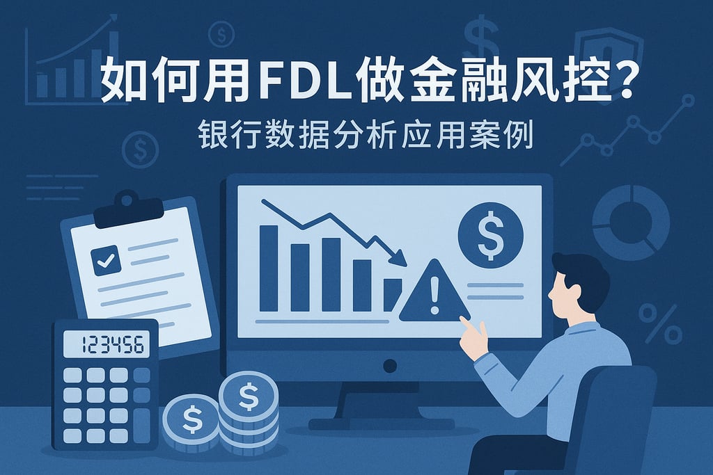 如何用FDL做金融风控？银行数据分析应用案例