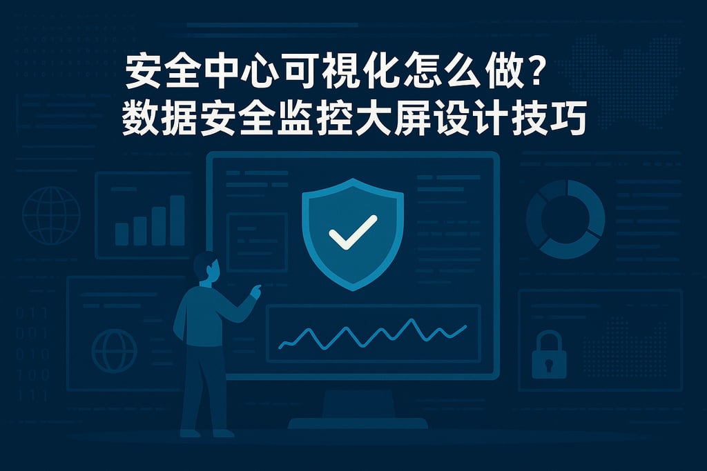 安全中心可视化怎么做？数据安全监控大屏设计技巧