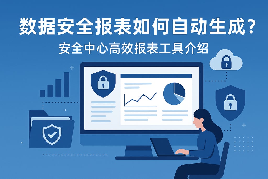 数据安全报表如何自动生成？安全中心高效报表工具介绍
