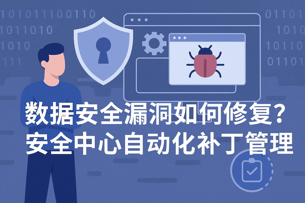 数据安全漏洞如何修复？安全中心自动化补丁管理