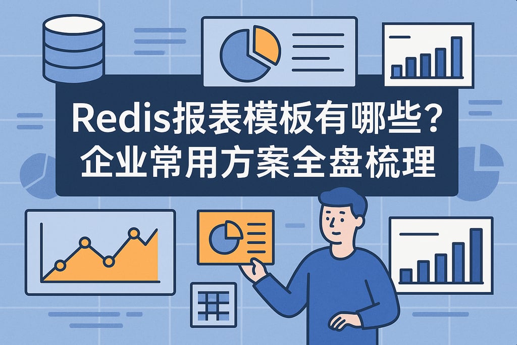 Redis报表模板有哪些？企业常用方案全盘梳理