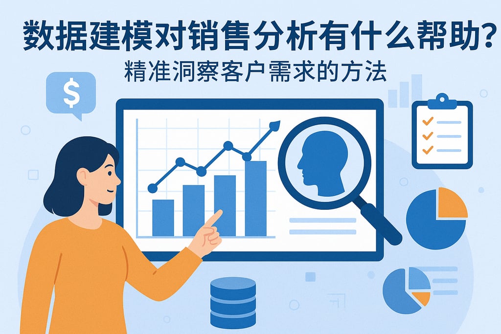 数据建模对销售分析有什么帮助？精准洞察客户需求的方法