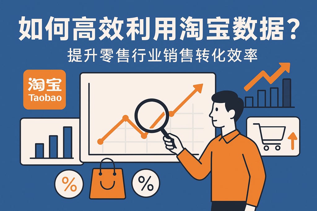 如何高效利用淘宝数据？提升零售行业销售转化效率