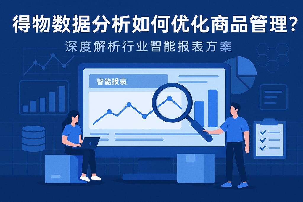 得物数据分析如何优化商品管理？深度解析行业智能报表方案