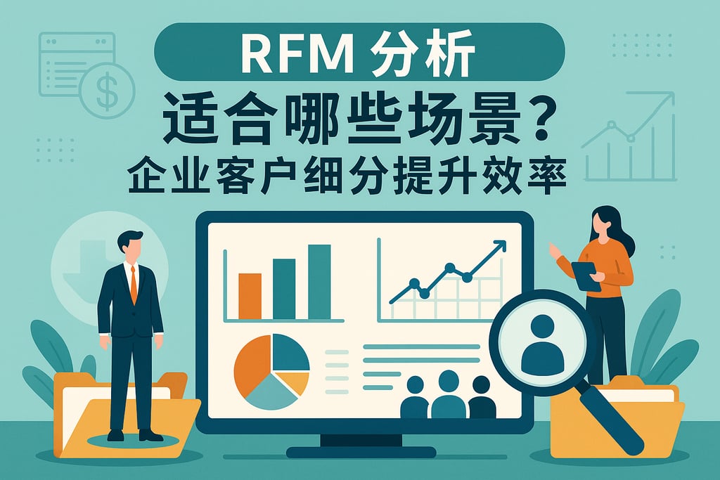 RFM分析适合哪些场景？企业客户细分提升效率