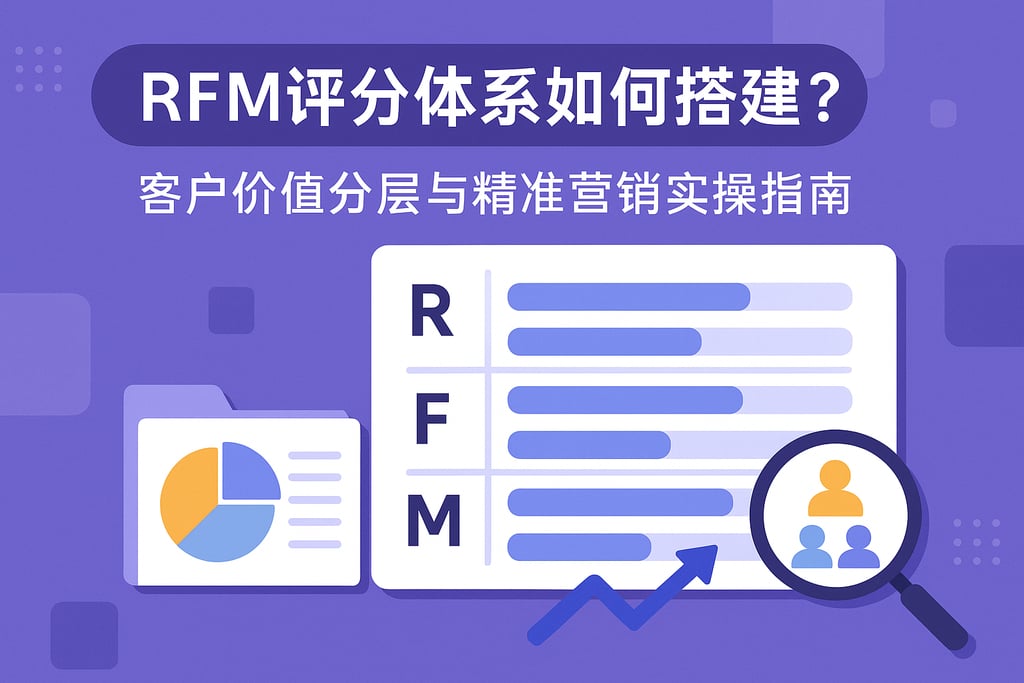 RFM评分体系如何搭建？客户价值分层与精准营销实操指南