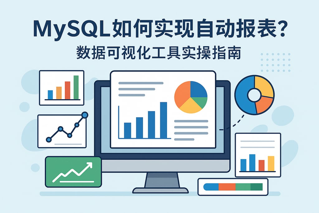 mysql如何实现自动报表？数据可视化工具实操指南