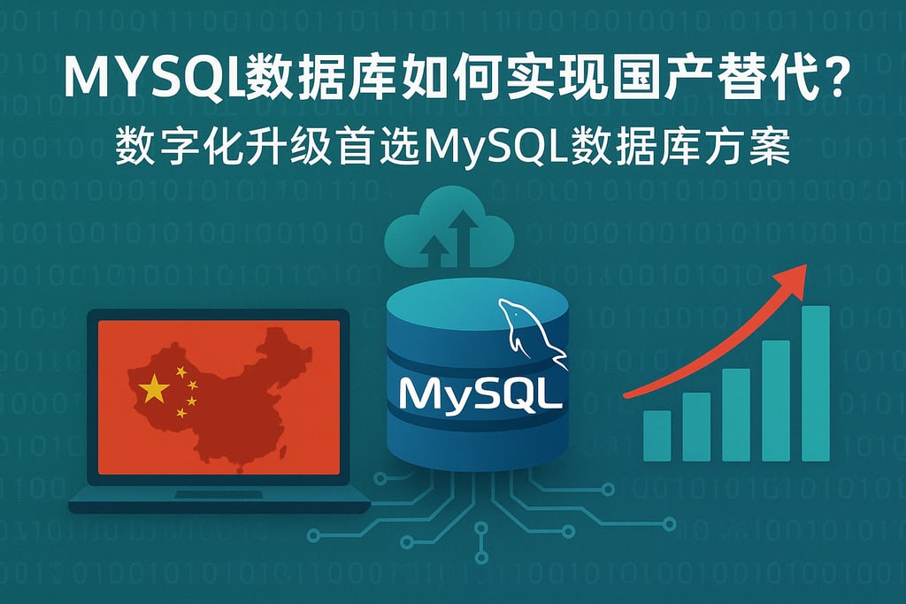 mysql数据库如何实现国产替代？数字化升级首选mysql数据库方案。