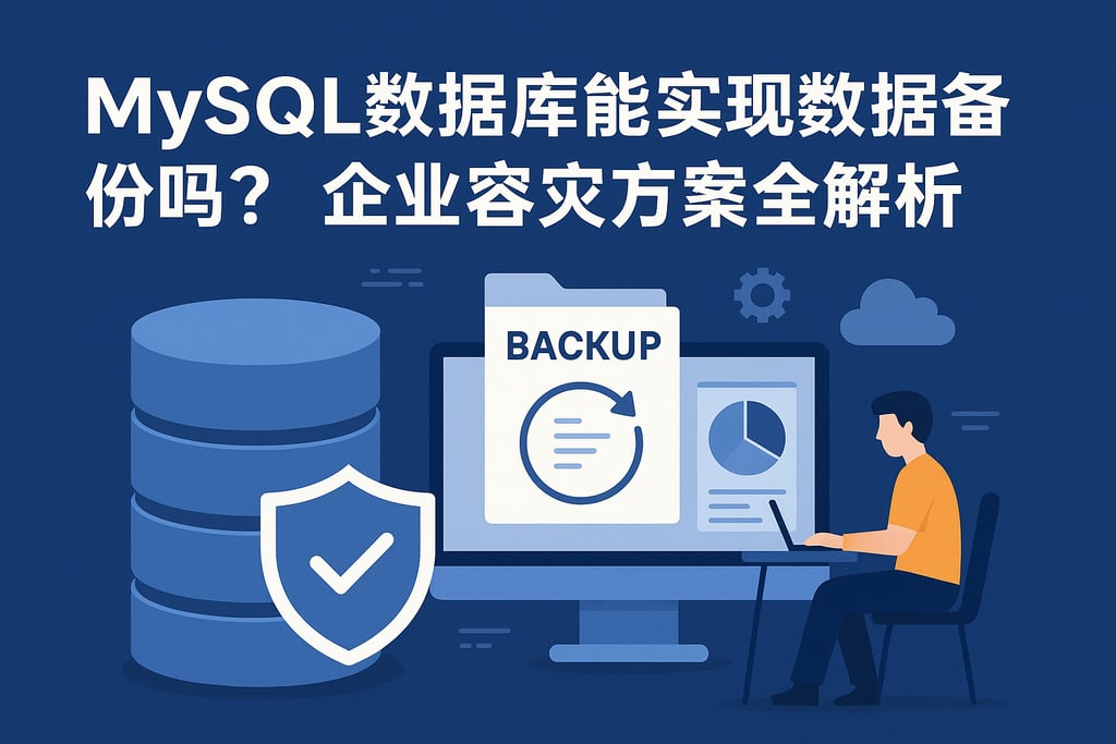 mysql数据库能实现数据备份吗？企业容灾方案全解析