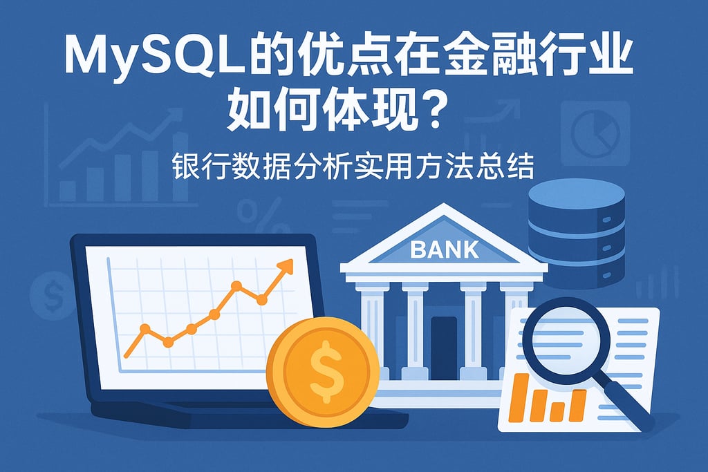 mysql的优点在金融行业如何体现？银行数据分析实用方法总结