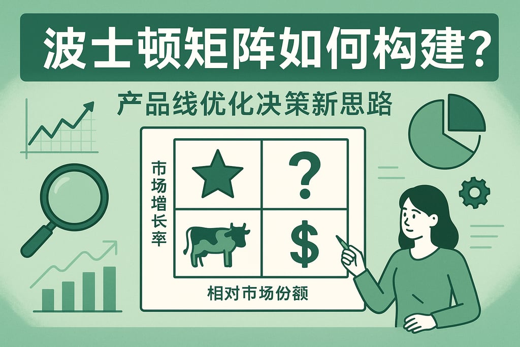 波士顿矩阵如何构建？产品线优化决策新思路