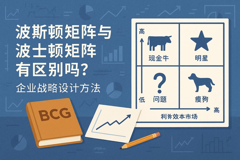 波斯顿矩阵与波士顿矩阵有区别吗？企业战略设计方法
