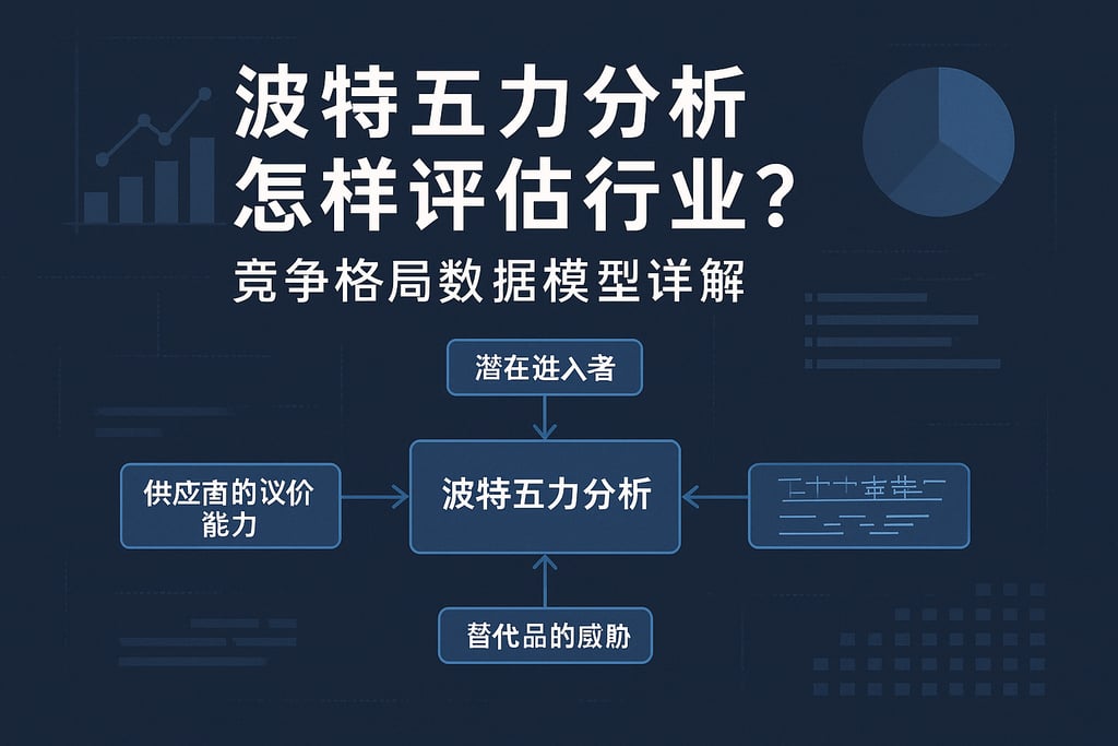 波特五力分析怎样评估行业？竞争格局数据模型详解