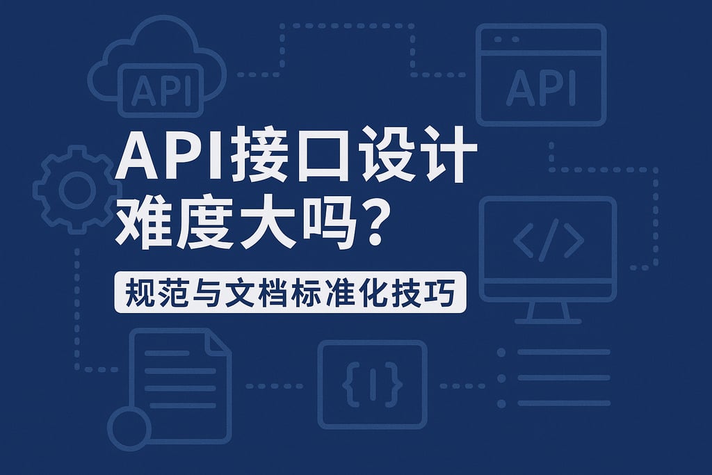API接口设计难度大吗?规范与文档标准化技巧-帆软企业数字化知识百科