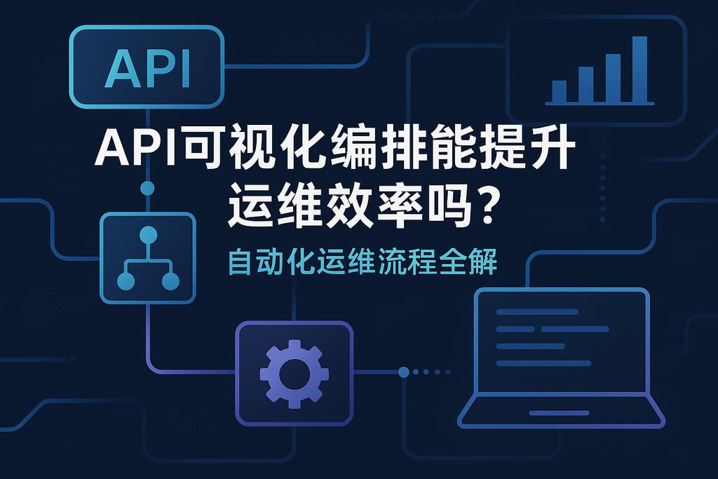 API可视化编排能提升运维效率吗？自动化运维流程全解