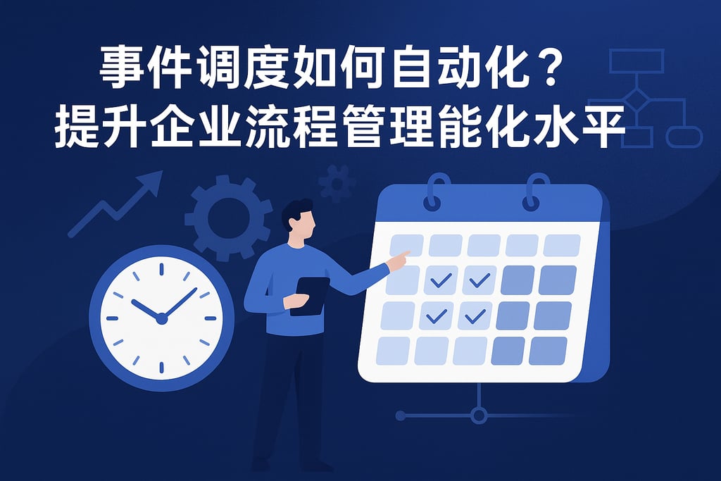 事件调度如何自动化？提升企业流程管理智能化水平