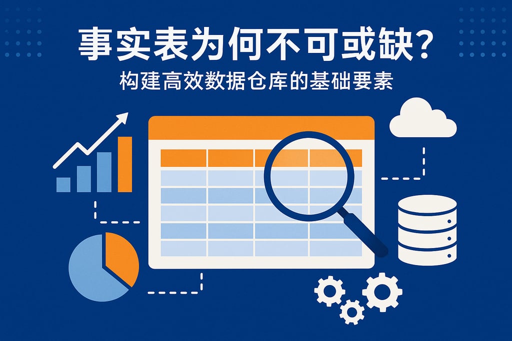 事实表为何不可或缺？构建高效数据仓库的基础要素