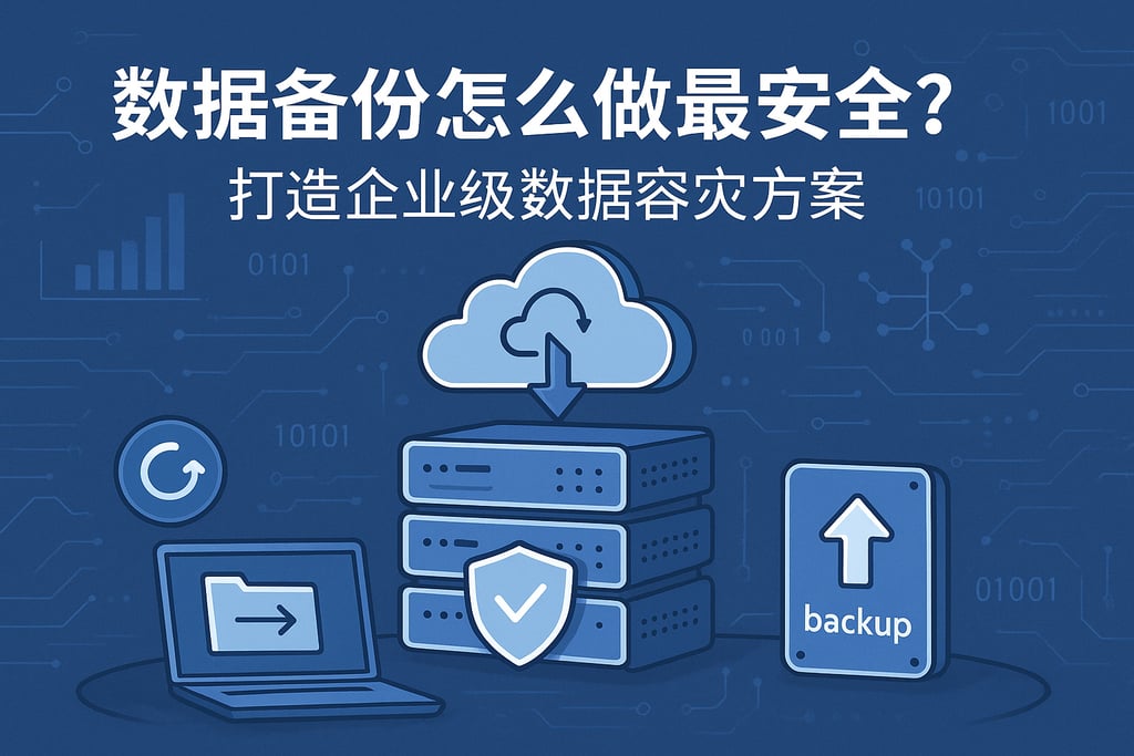 数据备份怎么做最安全？打造企业级数据容灾方案