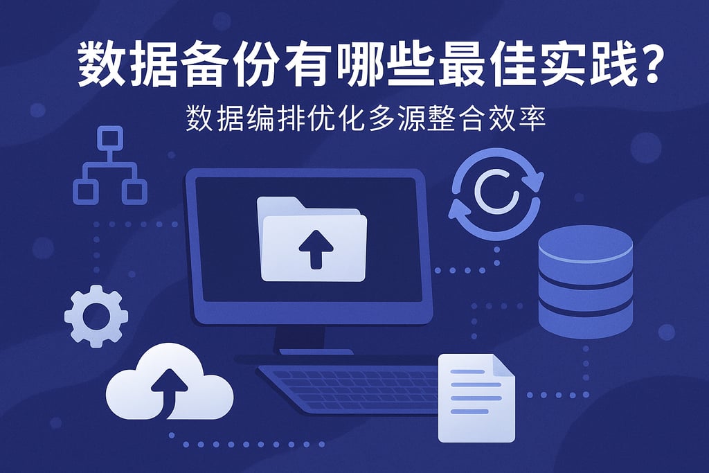数据备份有哪些最佳实践？数据编排优化多源整合效率