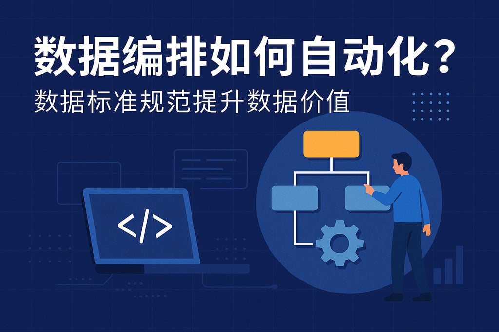 数据编排如何自动化？数据标准规范提升数据价值