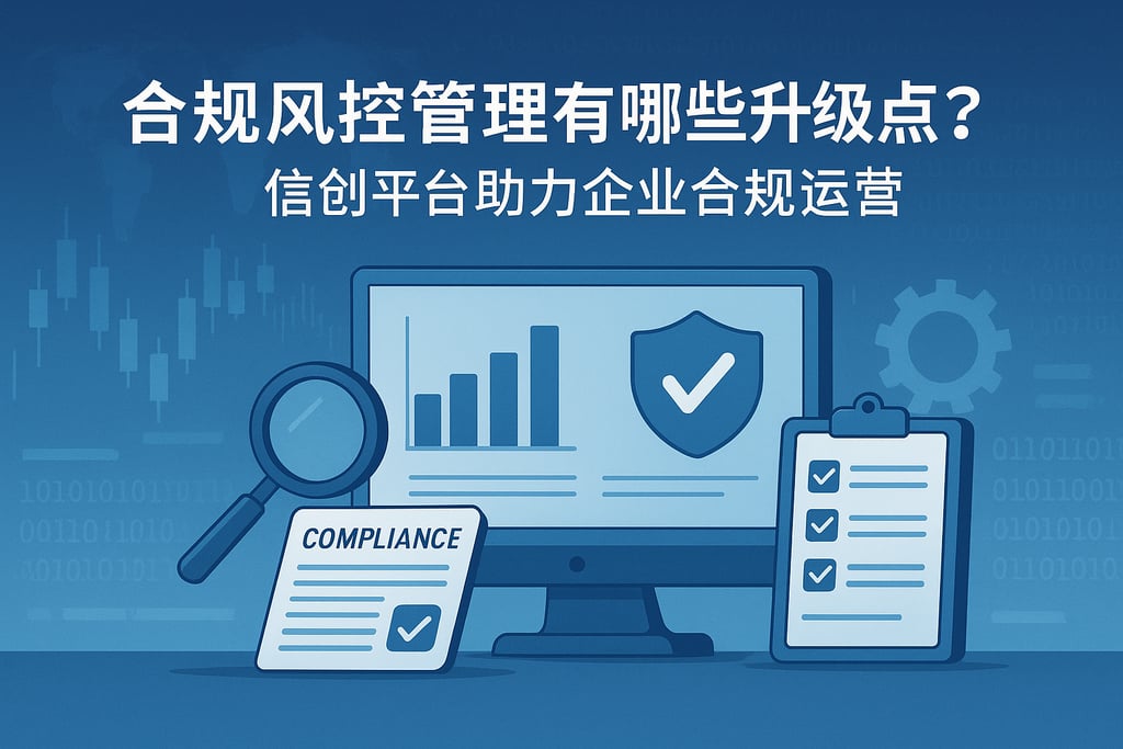合规风控管理有哪些升级点？信创平台助力企业合规运营