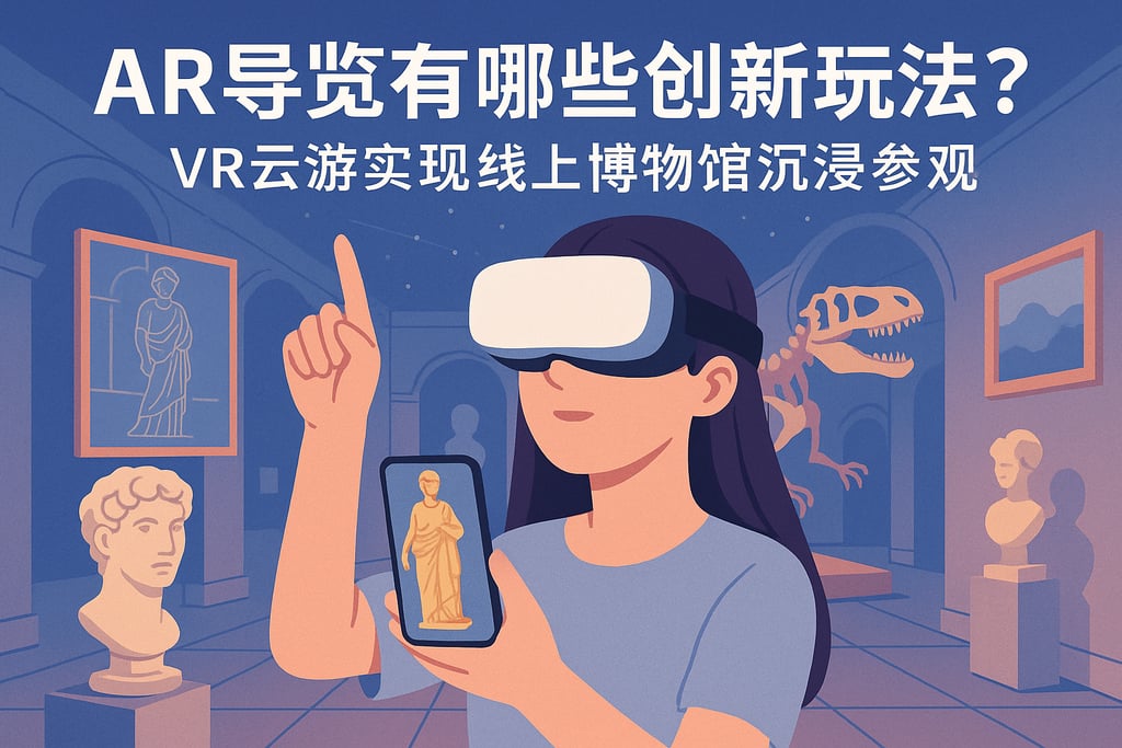 AR导览有哪些创新玩法？VR云游实现线上博物馆沉浸参观