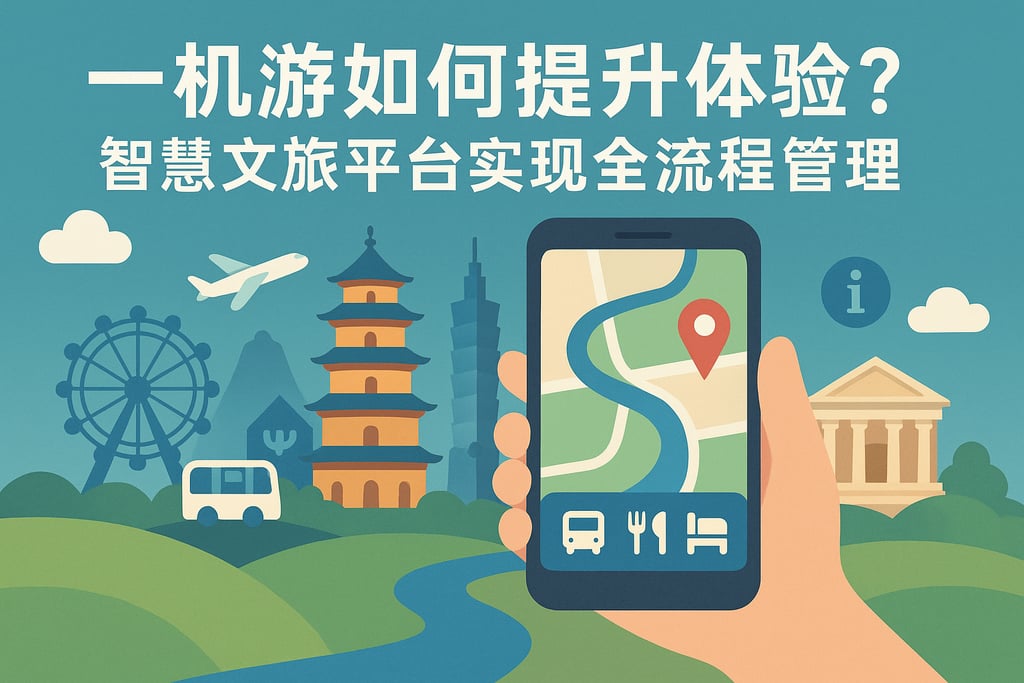 一机游如何提升体验？智慧文旅平台实现全流程管理