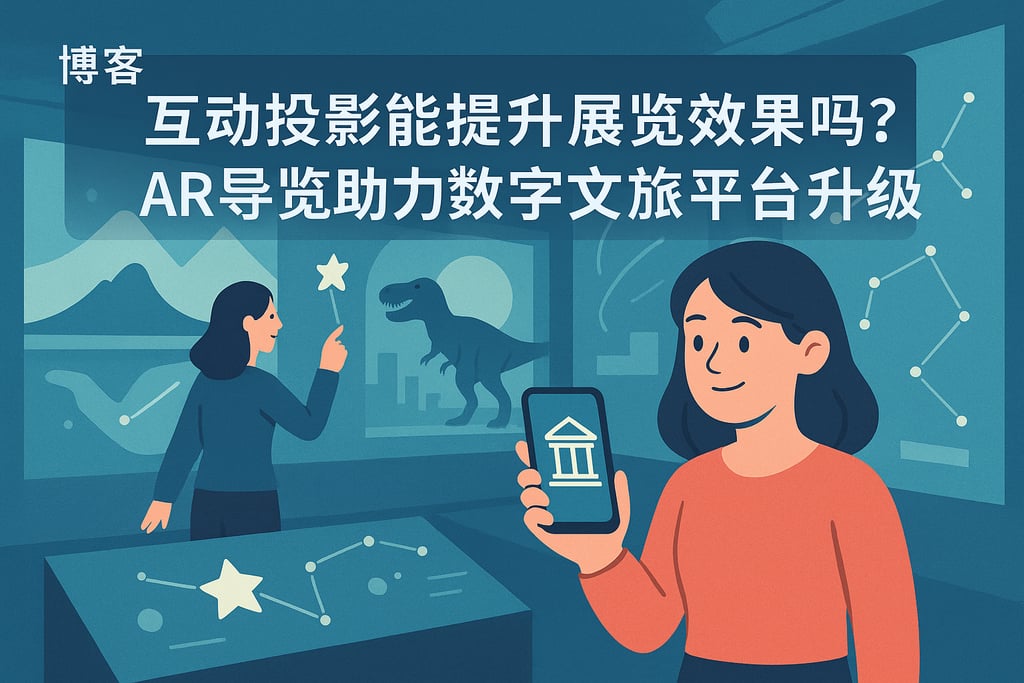 互动投影能提升展览效果吗？AR导览助力数字文旅平台升级