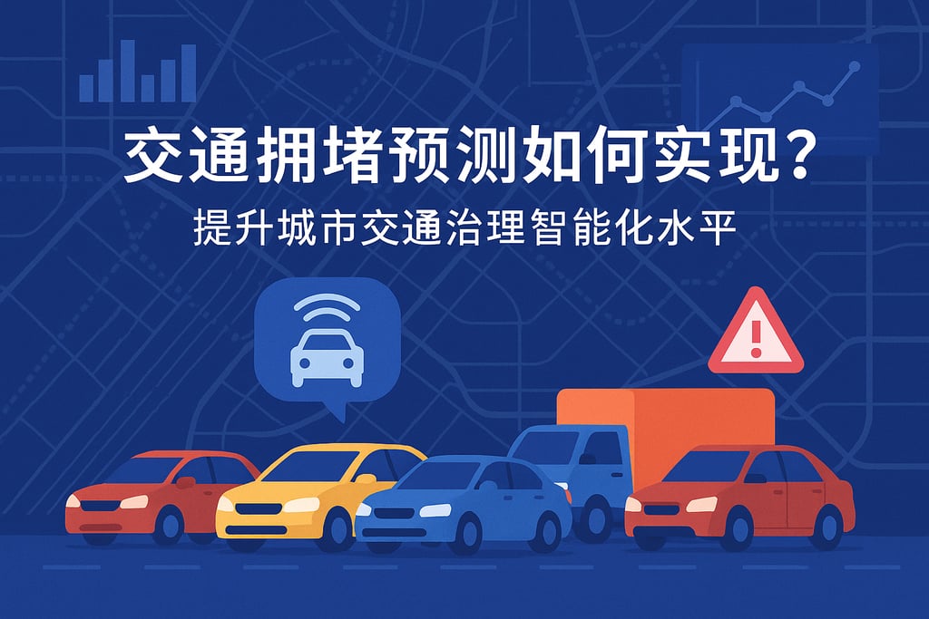 交通拥堵预测如何实现？提升城市交通治理智能化水平