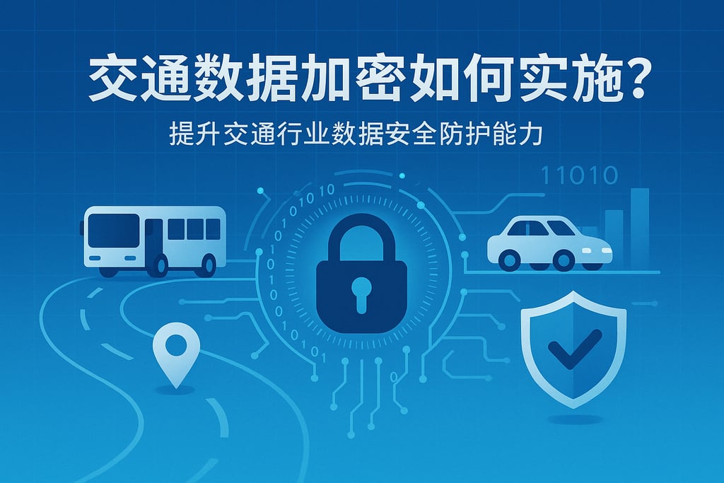 交通数据加密如何实施？提升交通行业数据安全防护能力