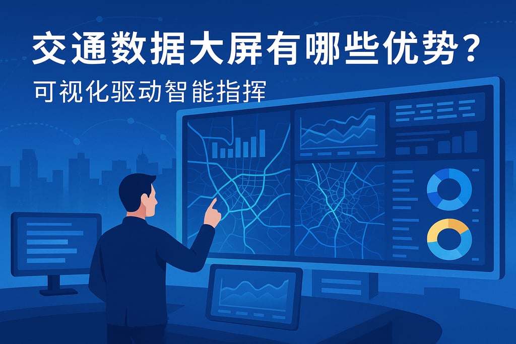 交通数据大屏有哪些优势？可视化驱动智能指挥
