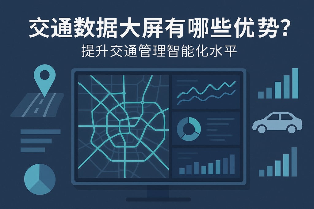 交通数据大屏有哪些优势？提升交通管理智能化水平