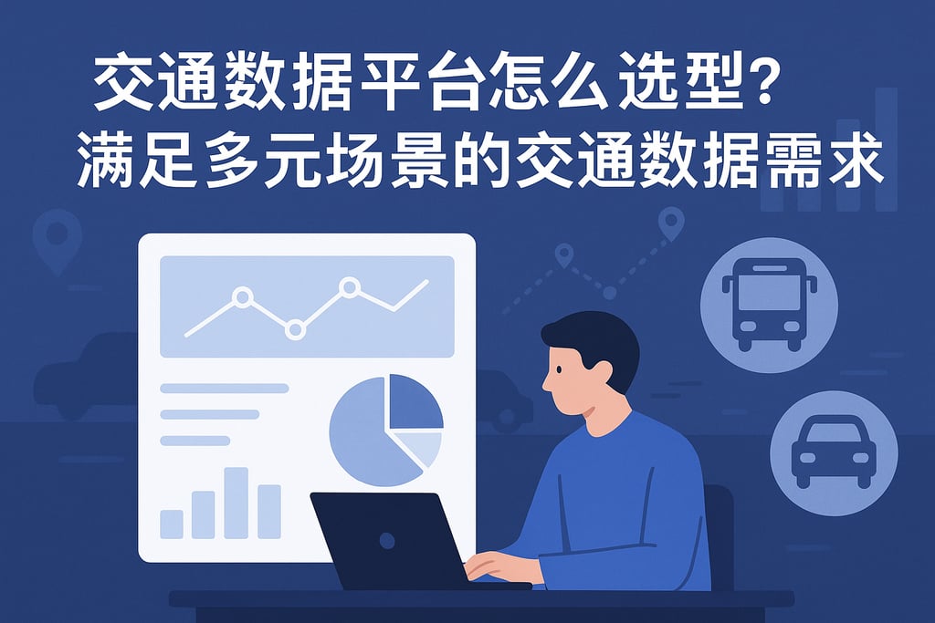 交通数据平台怎么选型？满足多元场景的交通数据需求