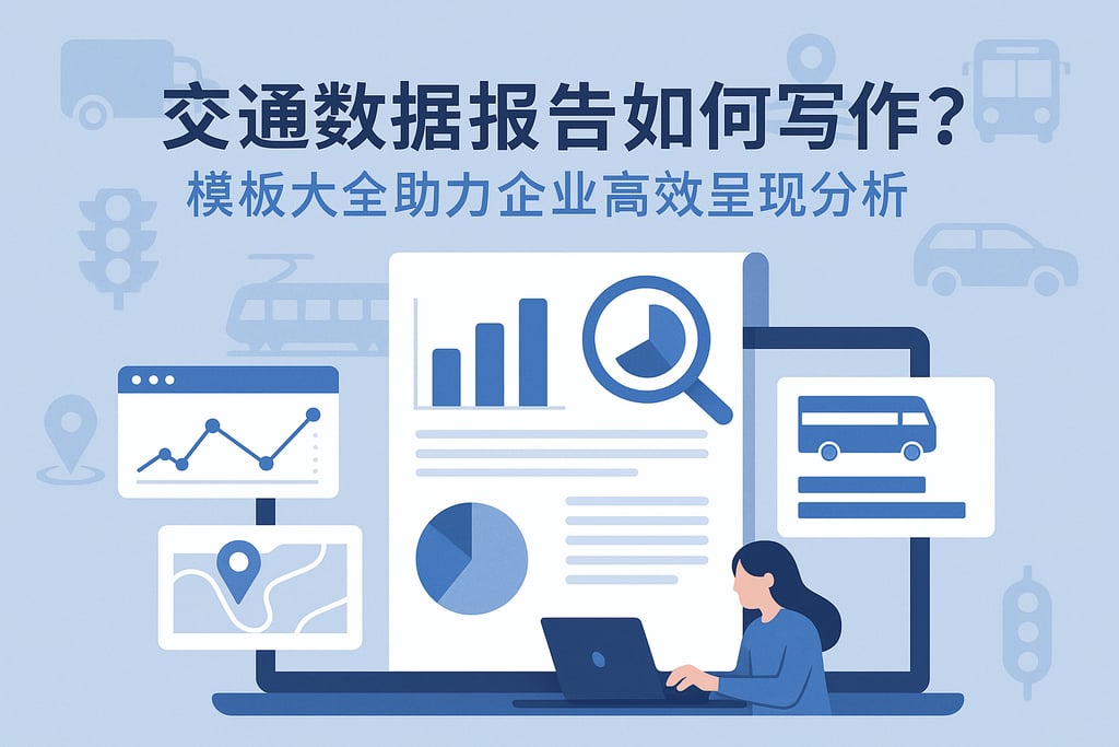 交通数据报告如何写作？模板大全助力企业高效呈现分析
