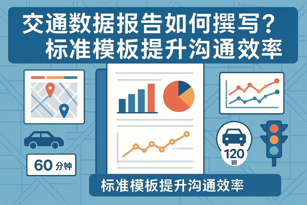 交通数据报告如何撰写？标准模板提升沟通效率