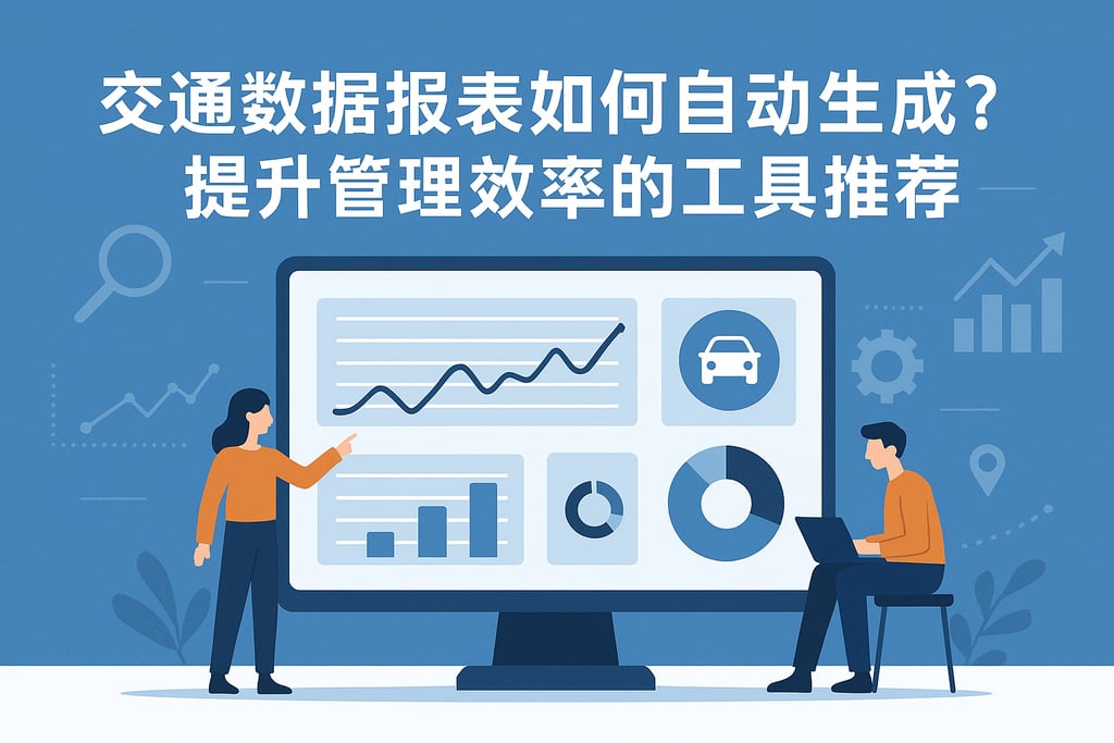 交通数据报表如何自动生成？提升管理效率的工具推荐