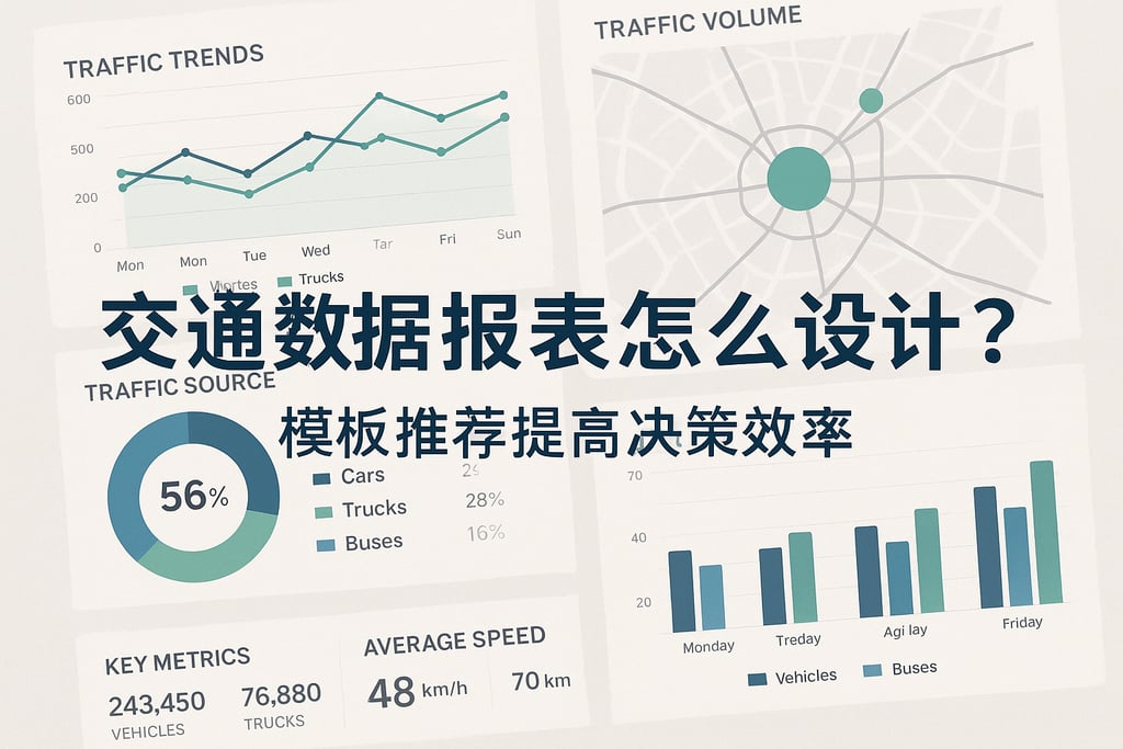 交通数据报表怎么设计？模板推荐提升决策效率