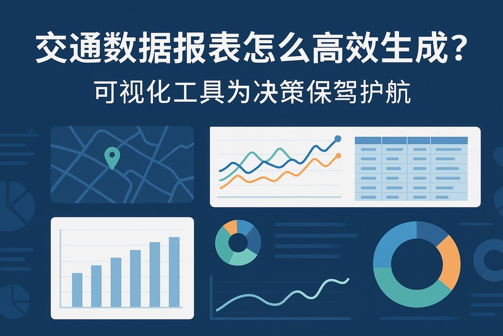 交通数据报表怎么高效生成？可视化工具为决策保驾护航