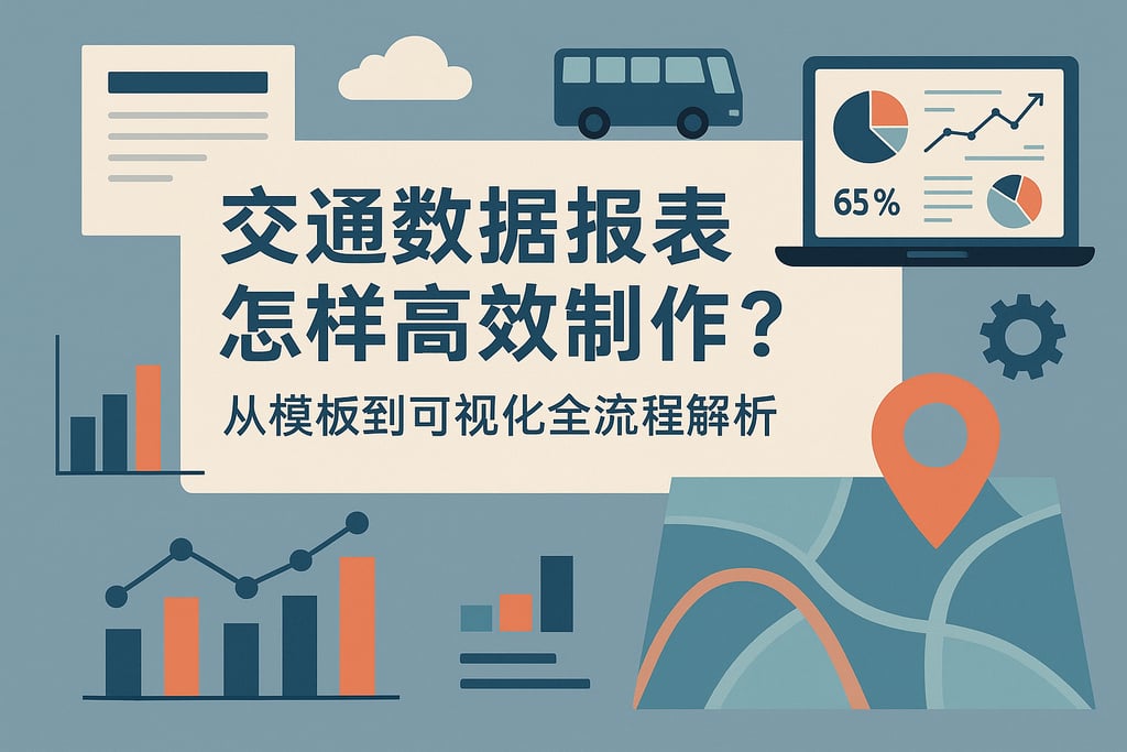交通数据报表怎样高效制作？从模板到可视化全流程解析